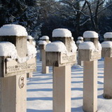 Lommel during winter time